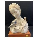 Cybis Porcelain Bust