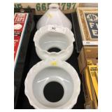 (3) Glass Lamp Shades
