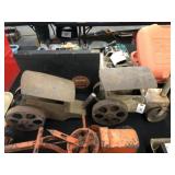 Pressed Steel Toy Steam Rollers