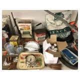 Ashtrays, Lap Blanket, Roasting Pans