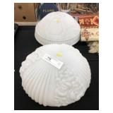 (2) Glass Lamp Shades