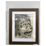 Framed Pencil Sketch