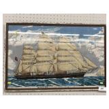 Framed Fabric Print