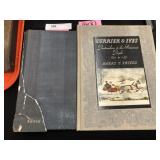 (2) Currier and Ives Books