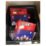 Christmas Lights, Storage Tote/Lid