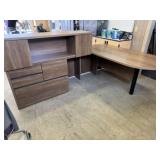 Office Desk with Wall Mount Cabinet