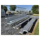 Aluminum Bleacher with 4 Benches