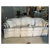 Floral Upholstered Sofa