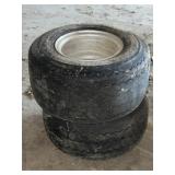 (2) Used Golf Cart Wheels
