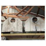 (2) Incomplete Track Vac Covers and Doors