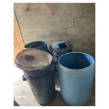 Plastic Waste Cans
