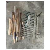 Tool Handles with Bolt-On Rakes