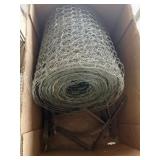 Poultry Wire with Shelf Brackets