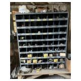 Bolt Bin with Pipe Fittings