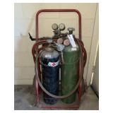 Acetylene Torch with Cart