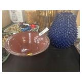 Pottery Bowl with Vase