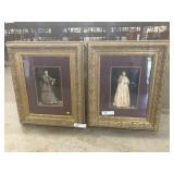 (2) Gilt Framed Prints