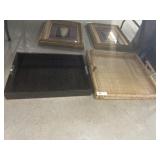 (2) Serving Trays