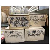 (4) Boxes of Baseball Trading Cards
