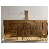 Wood Woven Bait Basket
