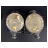 (2) Electrified Carriage Lights