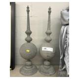 (2) Contemporary Tin Accents