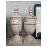 (2) Composition Sculptures