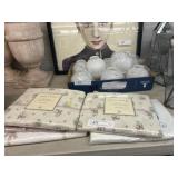 (2) New Laura Ashley Full Size Sheet Sets, etc.