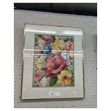June Schaeffer Framed Watercolor