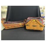 (2) Longaberger Baskets
