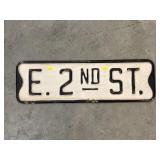Steel Street Sign
