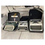 (3) Vintage Typewriters