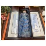 Porcelain Doll, Framed Print