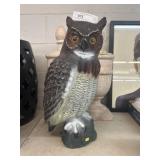 Plastic Body Owl Decoy
