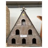 Decorative Tin Birdhouse