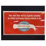 Vinyl Armstrong Sign