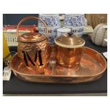 (3) Pieces of Decorative Copper