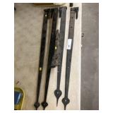 (4) Barn Hinges