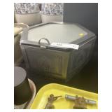 Punched Tin Ceiling Light