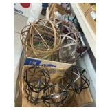 (2) Boxes of Decorative Metal Spheres
