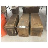 (3) Wooden Cigar Molds