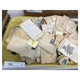 Correspondence Letters, Advertising Cards