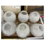 (6) New 5-1/2" Lamp Shades