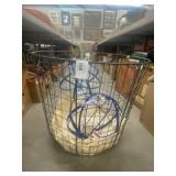 Wire Form Basket with Spheres