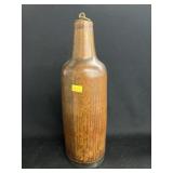 Turned Wood Bottle