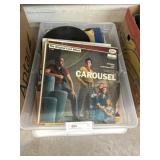 Record Albums, Storage Tote/Lid