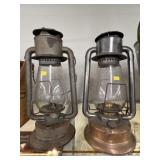 (2) Hurricane Lanterns
