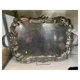 Silverplate Serving Tray