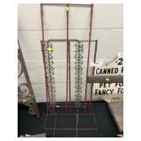 (3) Wire Form Stands