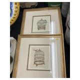 (2) Birdcage Prints